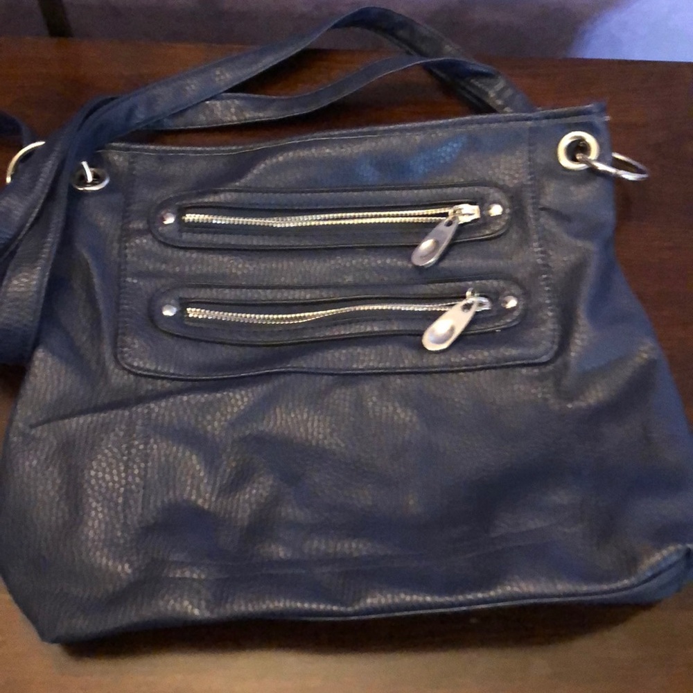 Navy blue crossbody
